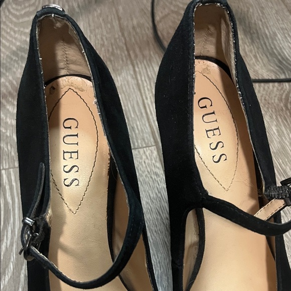 GUESS Black Mary Jane Heels - Picture 2 of 6